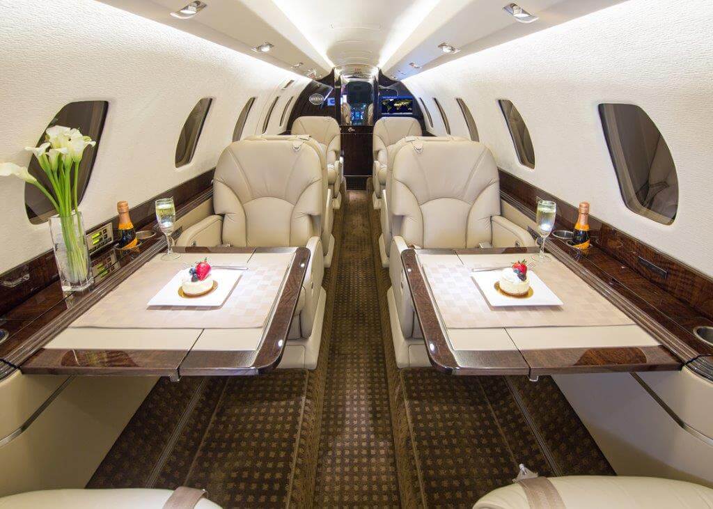 Mid-size Private Jet - Citation Excel: Interior | VelocityJets